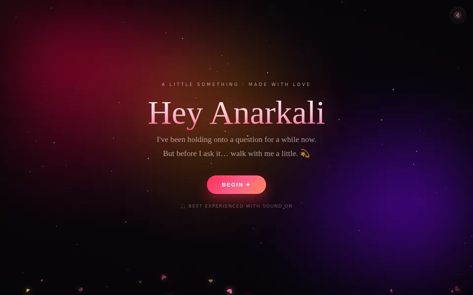 Poposal Examples Wishes — Birthday Wish, Proposal & Surprise Website Maker